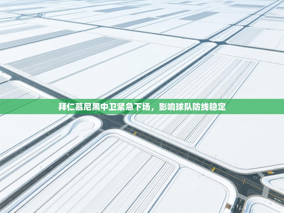 开云体育官方版下载-拜仁慕尼黑中卫紧急下场，影响球队防线稳定